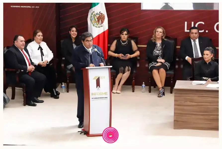 Barbosa en el informe del presidente municipal de Teziutlán