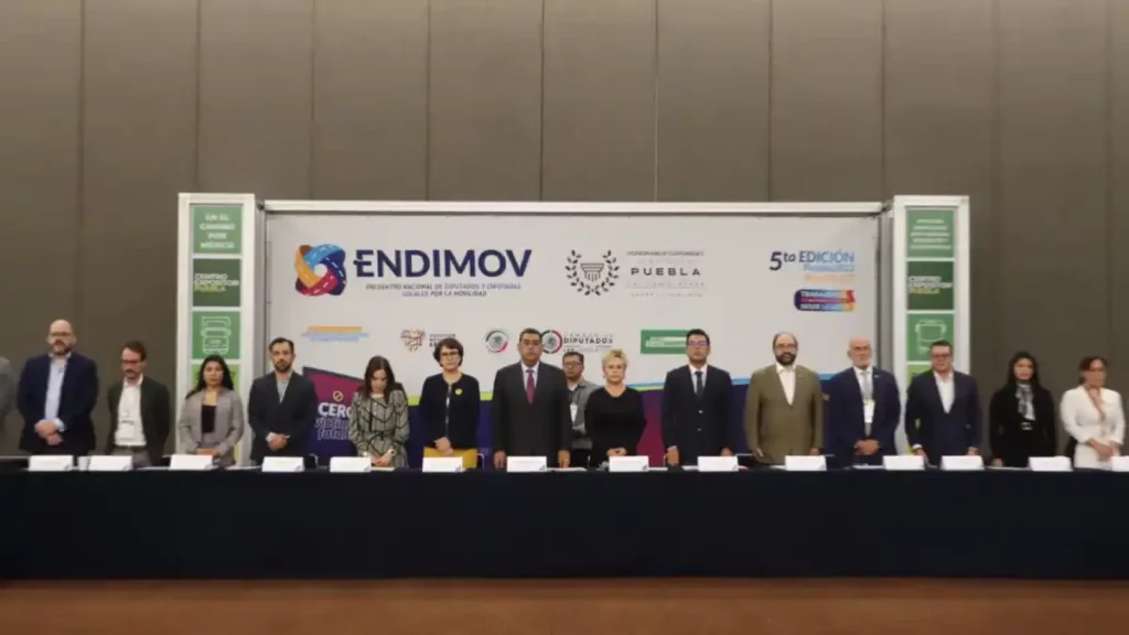 Estará Puebla a la vanguardia en movilidad, anuncia LXI Legislatura en ENDIMOV
