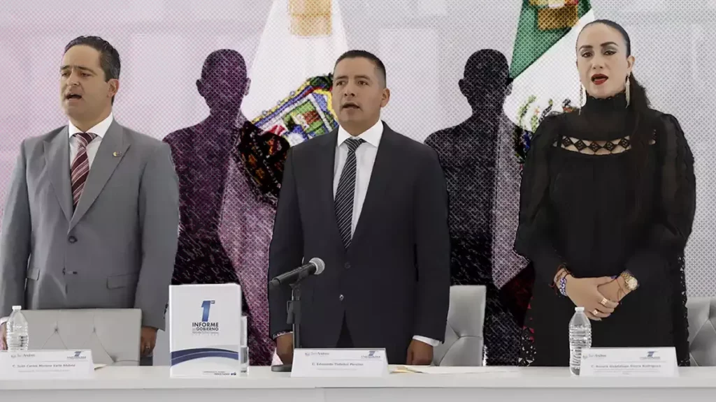 Faltan Miguel Barbosa, Eduardo Rivera y Sergio Salomón al primer informe de Edmundo Tlatehui