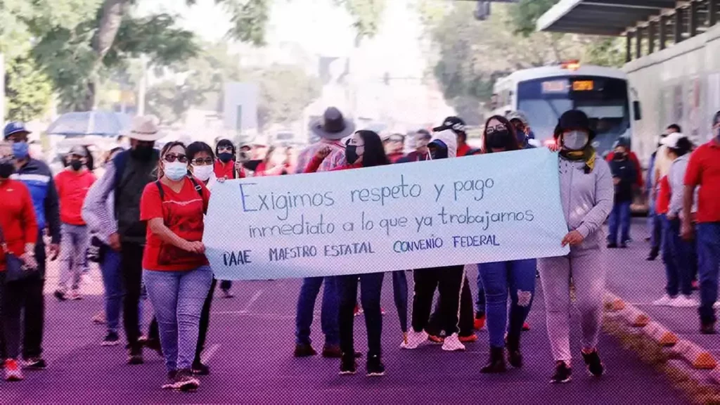 ¿Qué pasa con los maestros de Puebla y sus manifestaciones? Te lo contamos