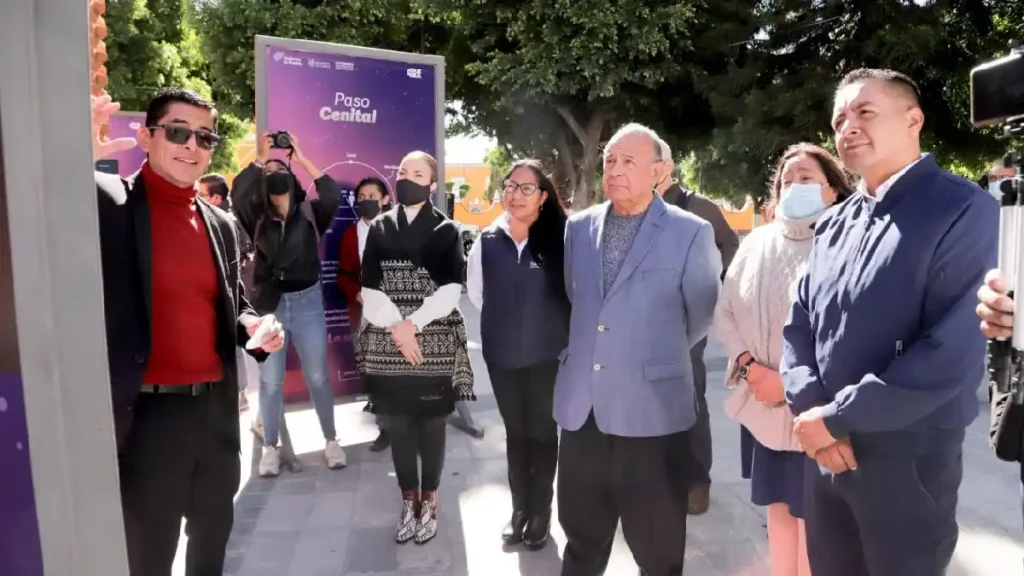 Inaugura ayuntamiento de San Andrés exposición itinerante "Arqueoastronomía de Puebla"
