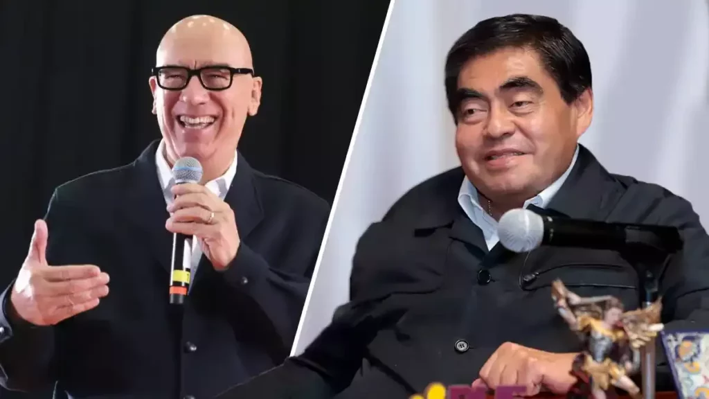 Barbosa da la bienvenida a Dante Delgado a Puebla: “Es lugar de libertades políticas”.