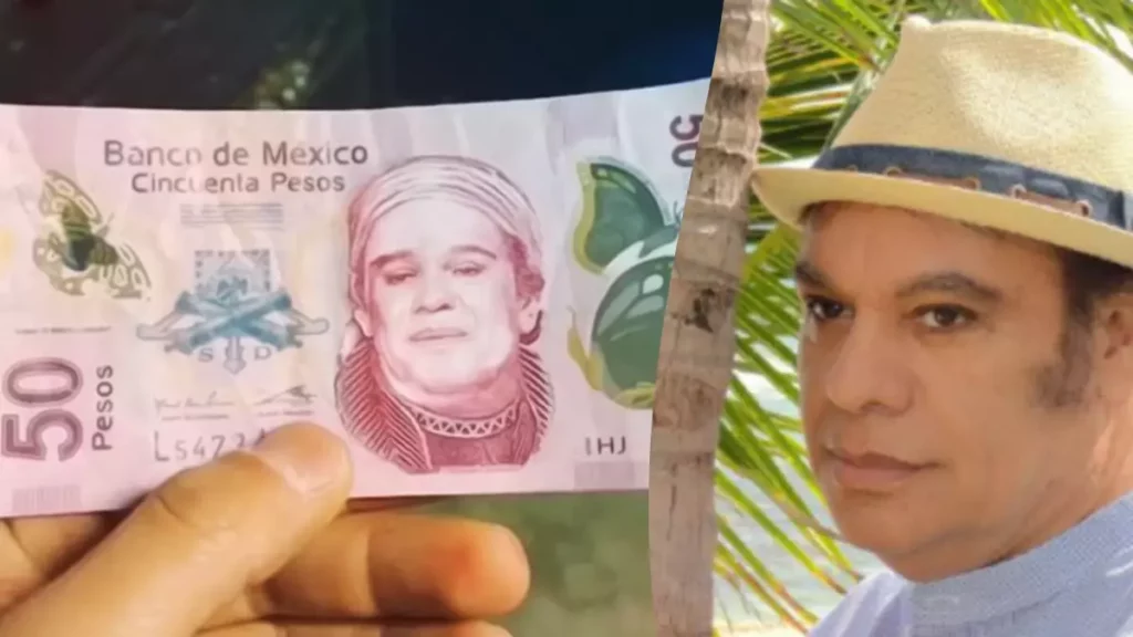 ¿Los billetes de 50 pesos con la cara de Juan Gabriel son reales?