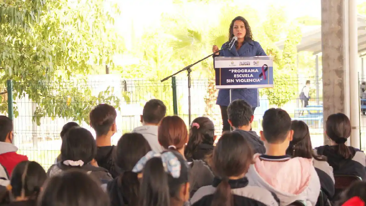 Lupita Cuautle presenta la quinta edición del programa “Escuela Sin Violencia”