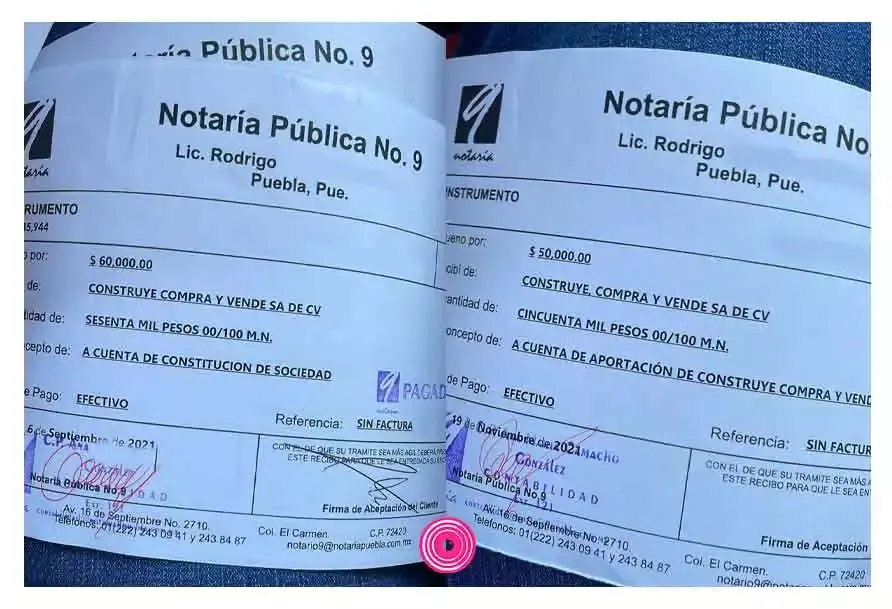 Notario 9 defrauda a poblano; le roba más de 500 mil pesos