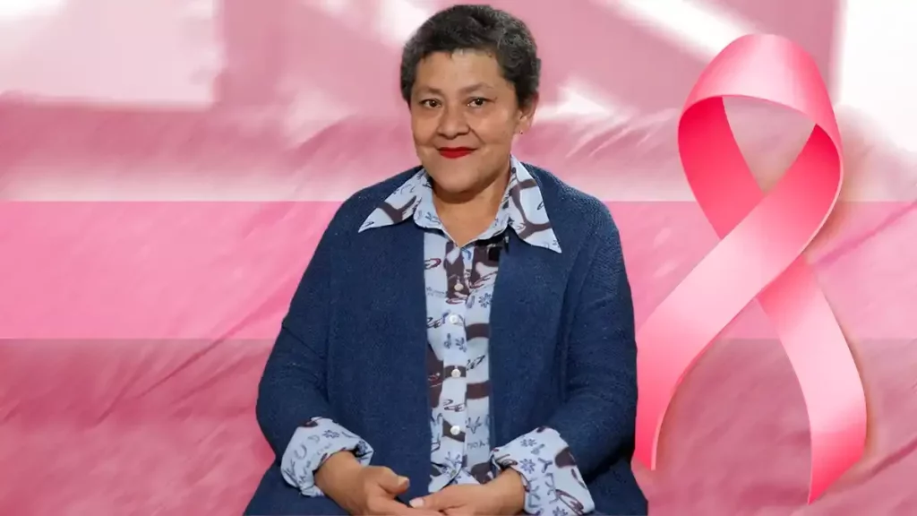Mes Rosa: Hace tres años, Eugenia inició su lucha contra el cáncer de mama.