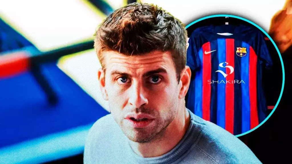 Piqué podría llevar el nombre de Shakira impreso en la playera del Barcelona