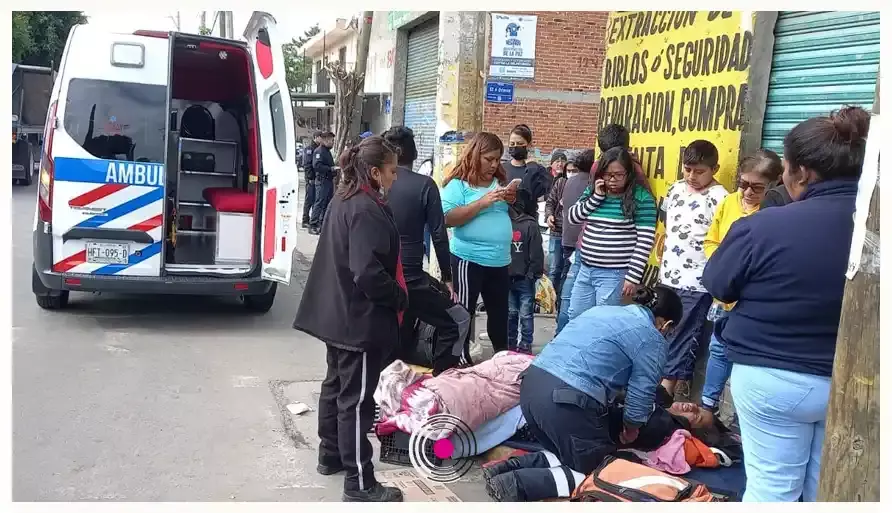 Una embarazada resbala y cae de una ruta en Granjas de San Isidro.
