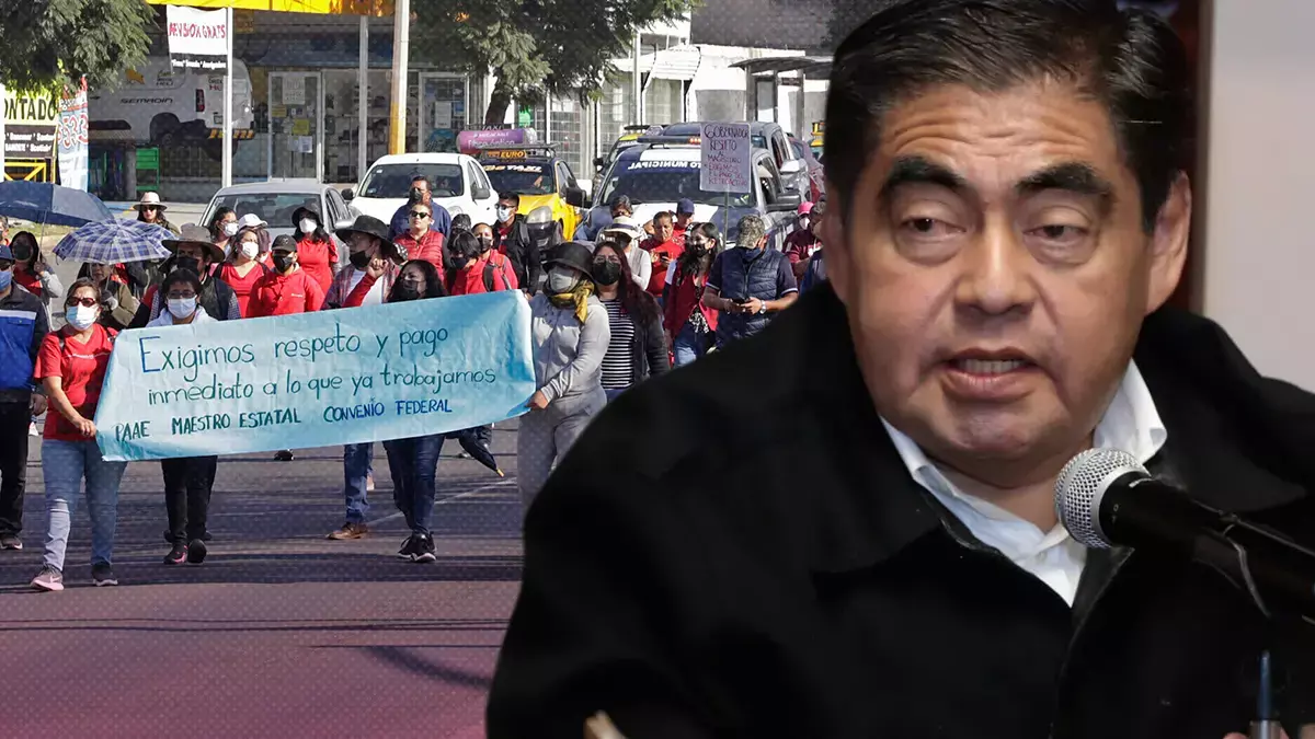 “No les debemos nada” dice Barbosa a maestros que piden pago de compensaciones