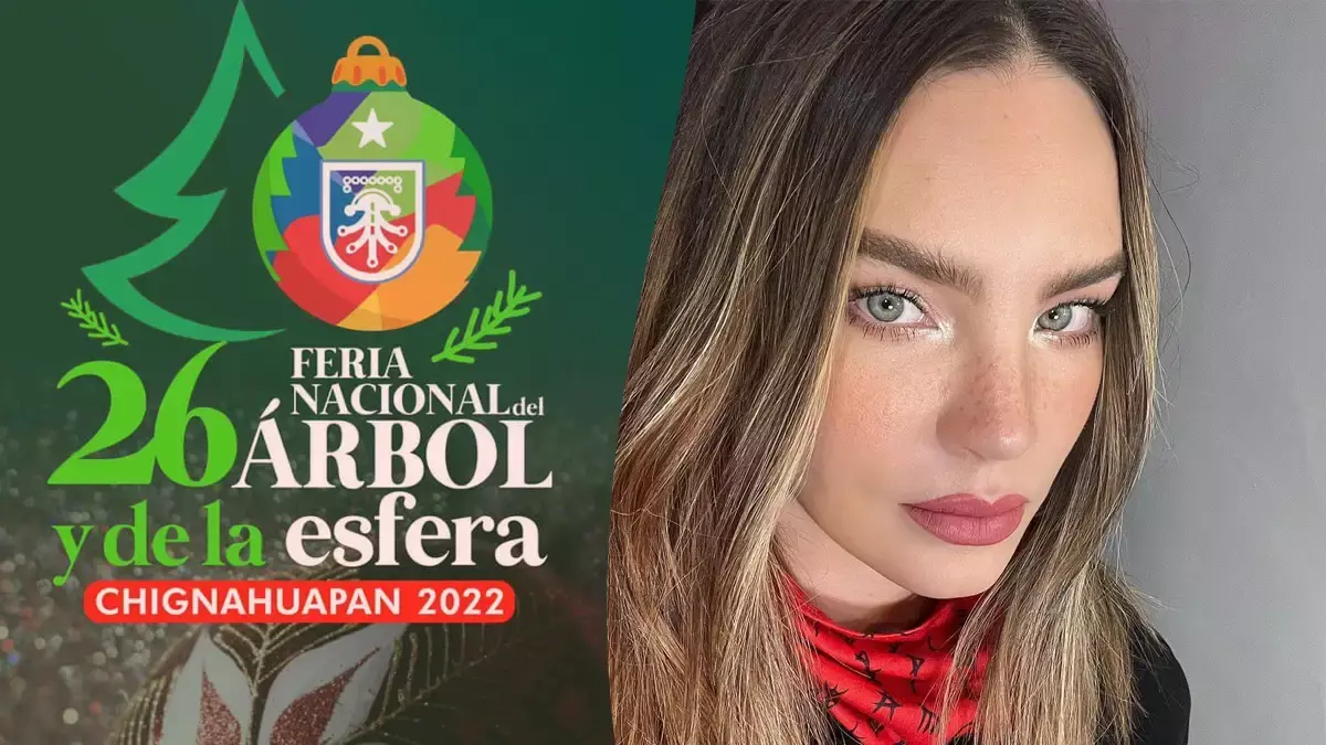 Belinda cantará en la Feria Nacional del Árbol y la Esfera en Chignahuapan