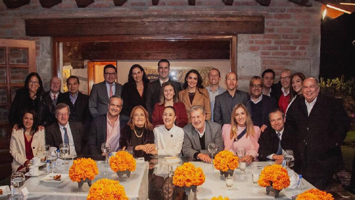 Sostienen Claudia Sheinbaum y Miembros del sector financiero nacional, diálogo en favor del desarrollo económico y social