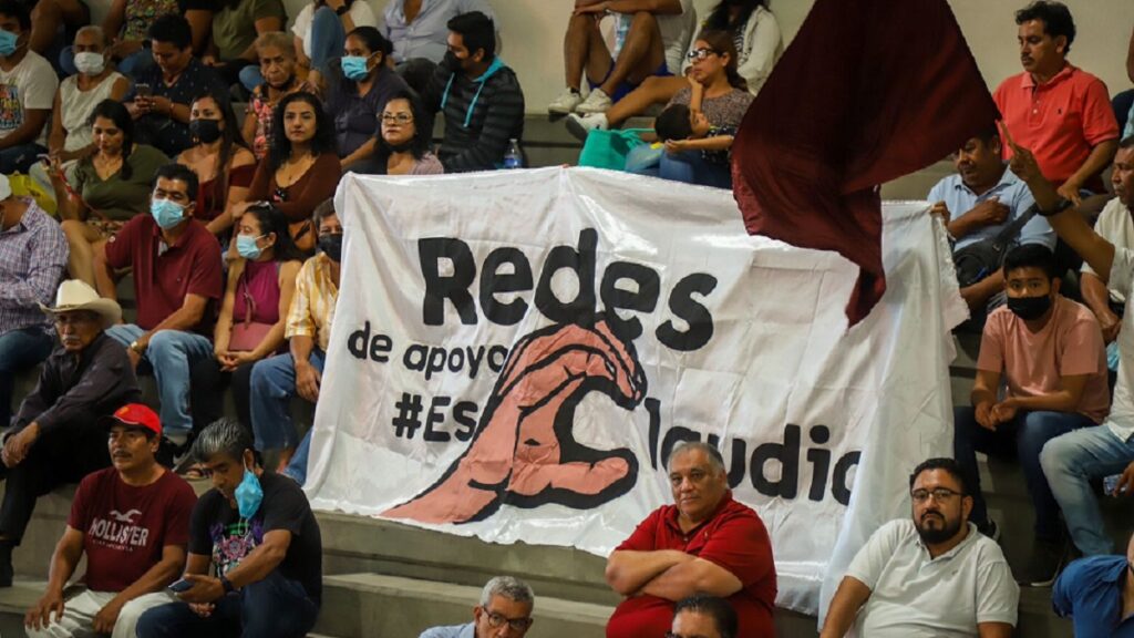 Simpatizantes de Puebla, Morelos, San Luis Potosí, muestran respaldo total a Claudia Sheinbaum