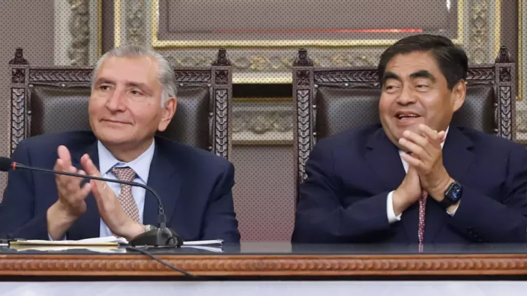 Adán Augusto no vino a hablar sobre el futurismo electoral de Puebla: Barbosa