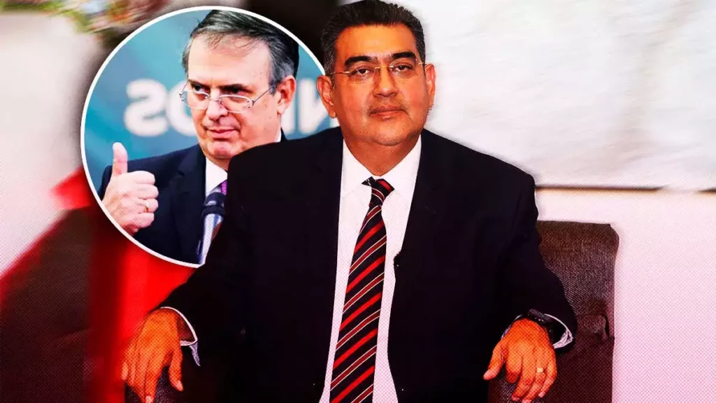 Sergio Salomón avala operación de Marcelo Ebrard en Puebla