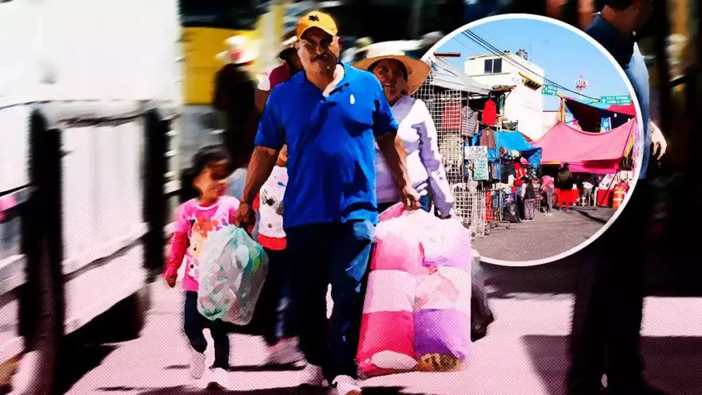 Llegan ambulantes de CDMX; quieren colonizar los tianguis de Puebla 