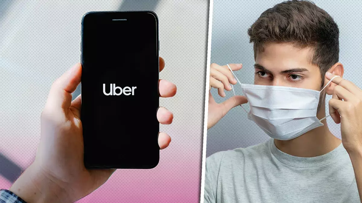 Uber elimina el uso de cubrebocas obligatorio en sus viajes en México
