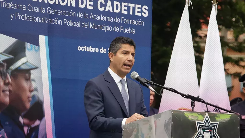 Eduardo Rivera pedirá recursos a diputados federales para seguridad