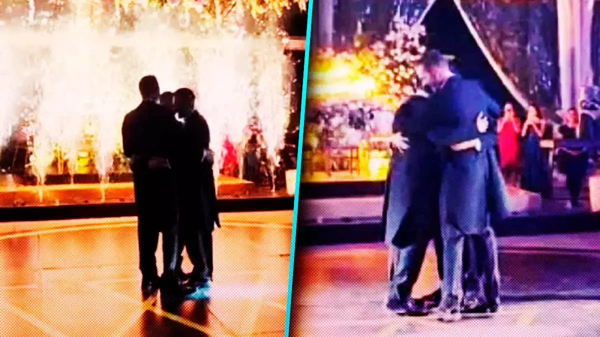 ¡Amor es amor! Tres hombres celebraron su matrimonio poliamoroso en Aguascalientes