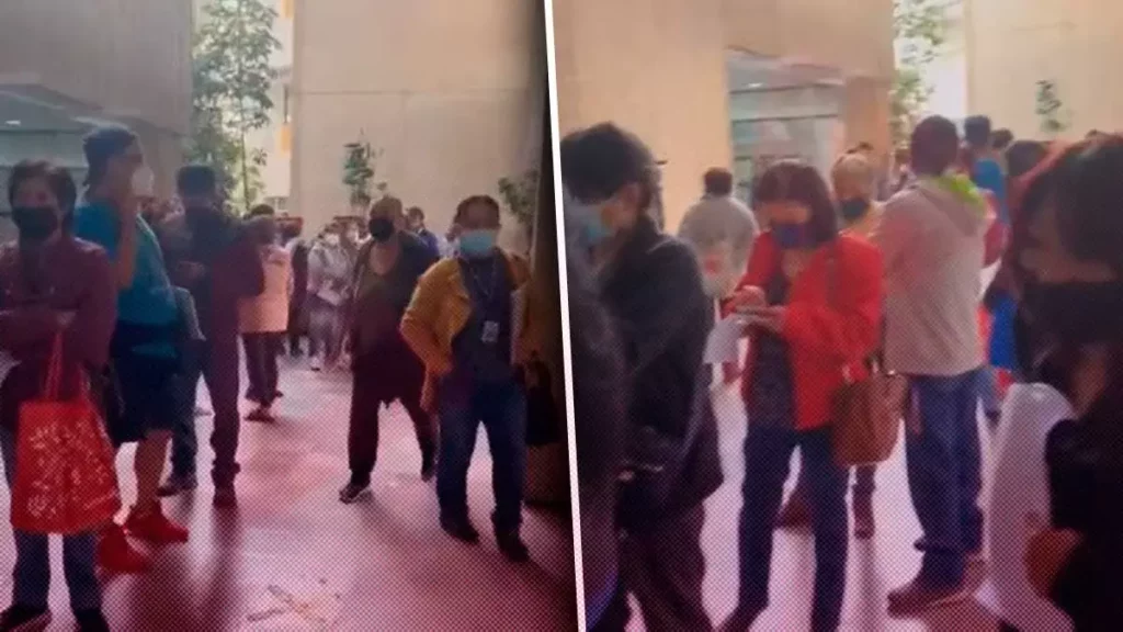 Pacientes del IMSS La Margarita esperan horas por su medicamento