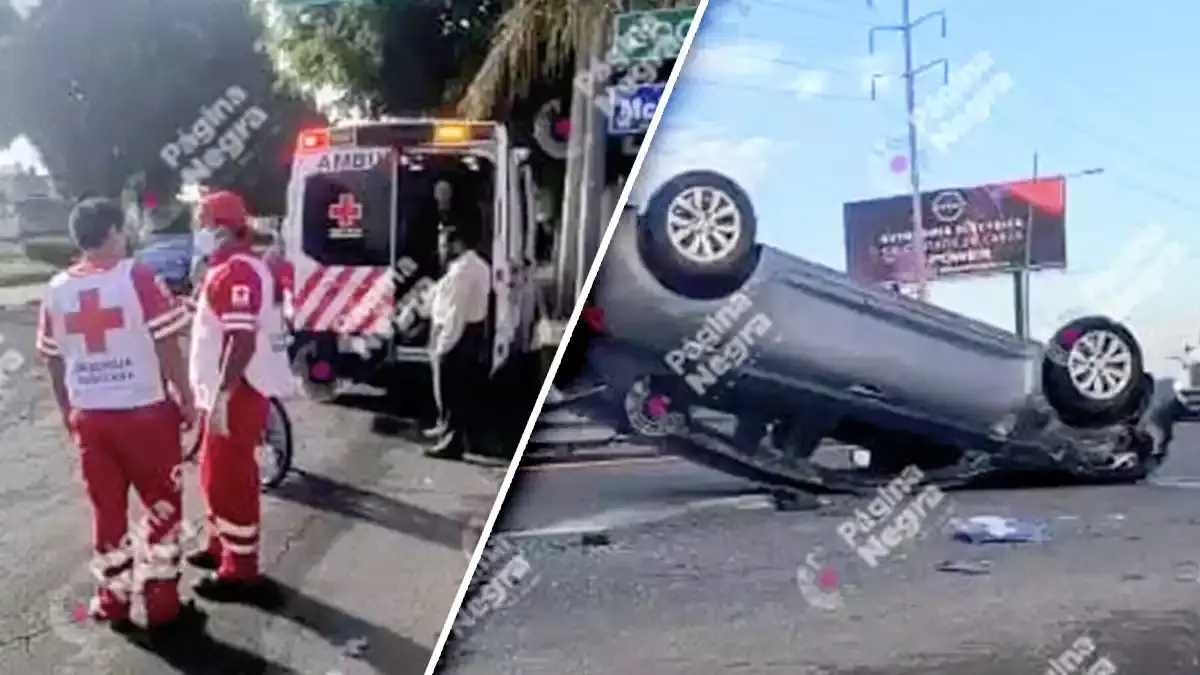 En dos horas, se registran cuatro accidentes vehiculares en Puebla.