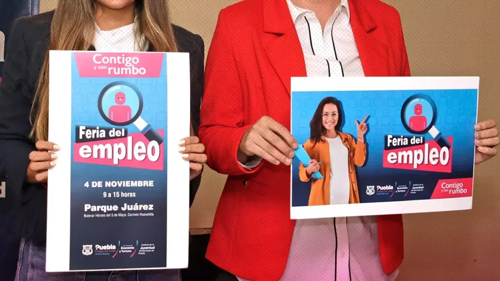 ¿Buscas trabajo? Lánzate a la Feria del Empleo en Puebla el próximo viernes