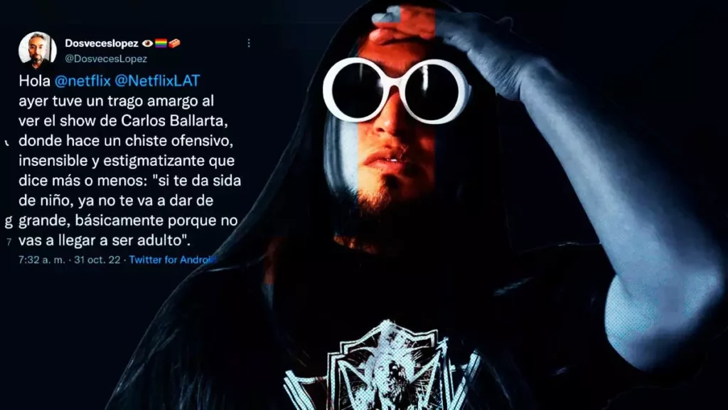 Critican a Carlos Ballarta por chiste en contra de niños con VIH
