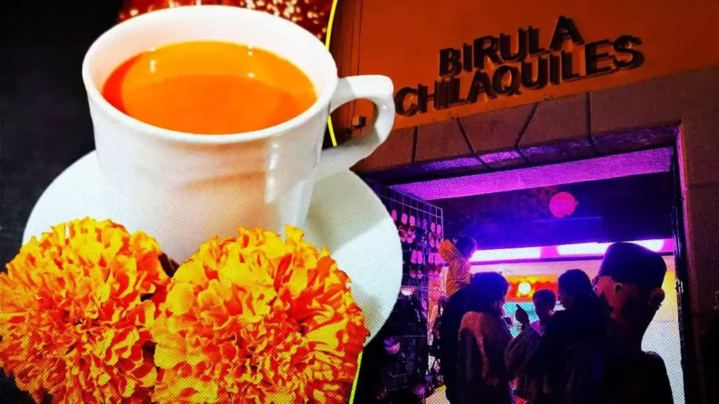 ¡Qué delicia! Prueba el frappé, helado y atole de Cempasúchil en Puebla