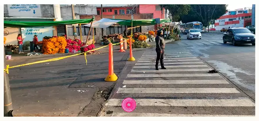 Cerrarán calles aledañas al Panteón Municipal de Puebla por Día de Muertos