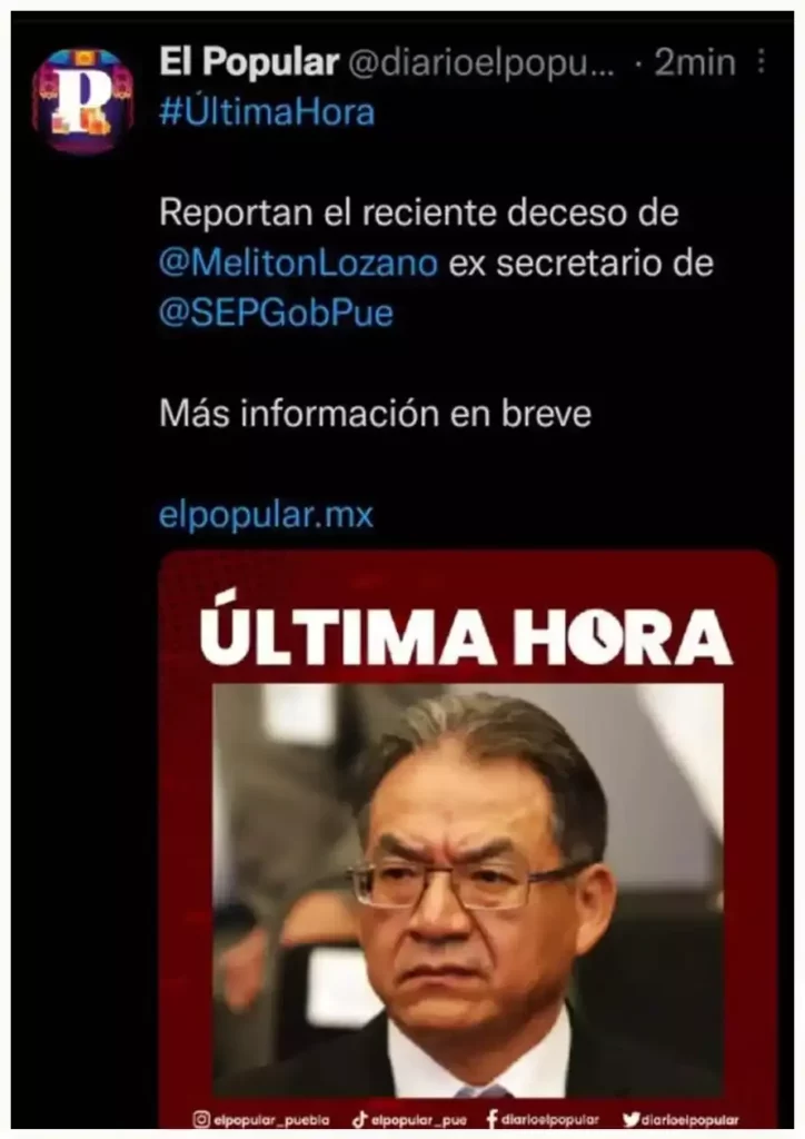 Publicación de El Popular