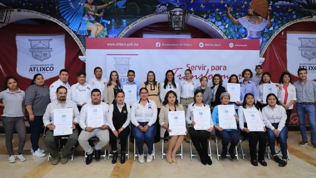 Empresas atlixquenses se certifican para brindar un mejor servicio al turismo.