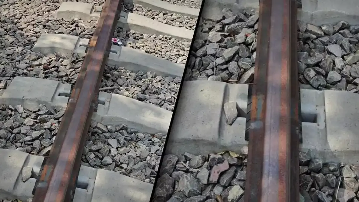Roban tornillos de las vías del tren a la altura del Río Rabanillo