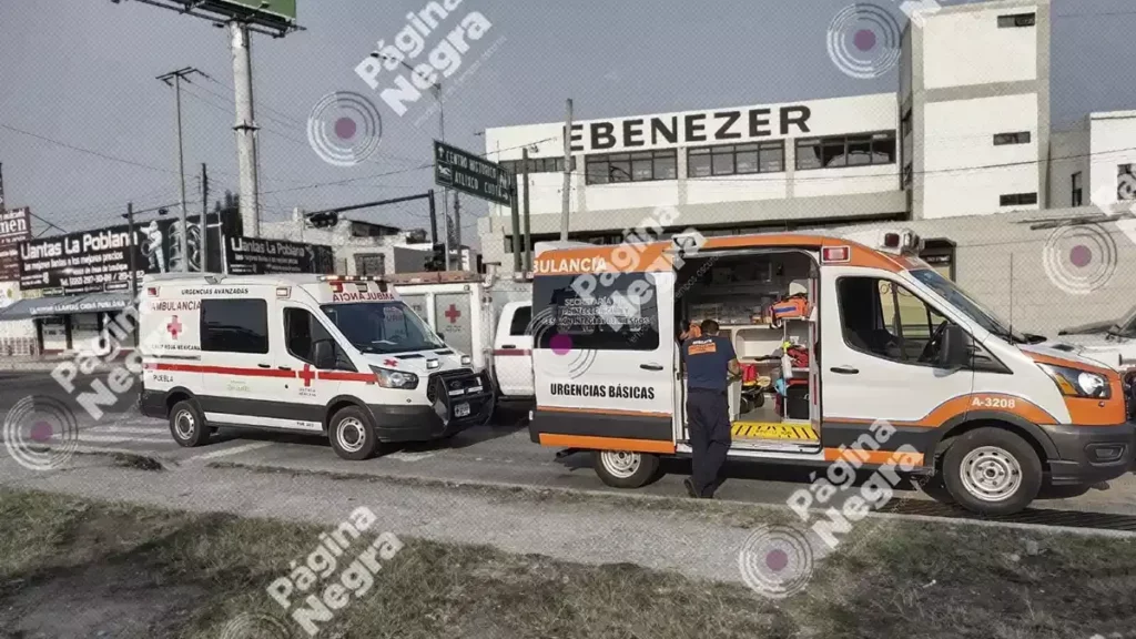 Dos accidentes dejan cinco lesionados en Puebla y San Pedro Cholula.