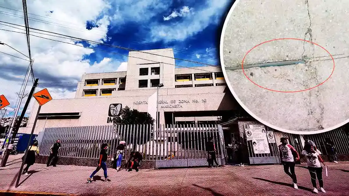 Enfermera tiró a un bebé recién nacido en el IMSS La Margarita