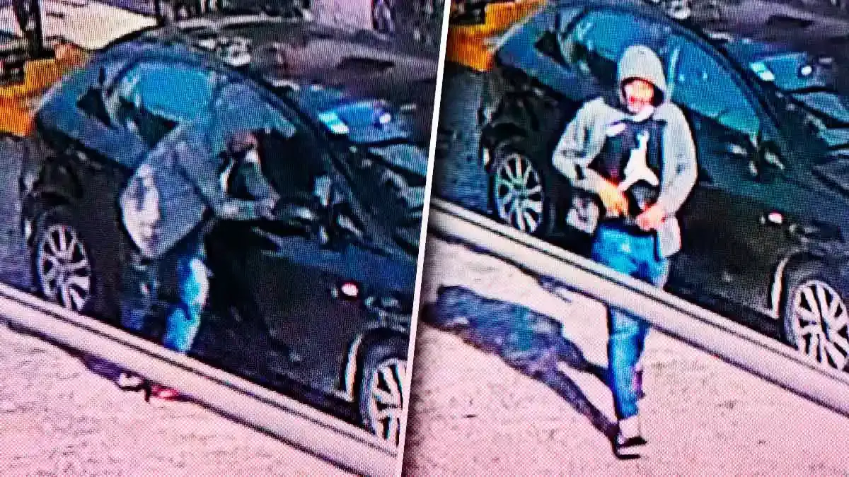 Captan a ladrón de espejos en la colonia La Loma de Puebla