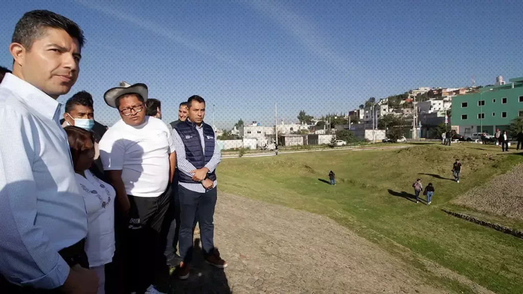 Rehabilitan Parque de Juego de Pelota en Junta Auxiliar la Resurrección