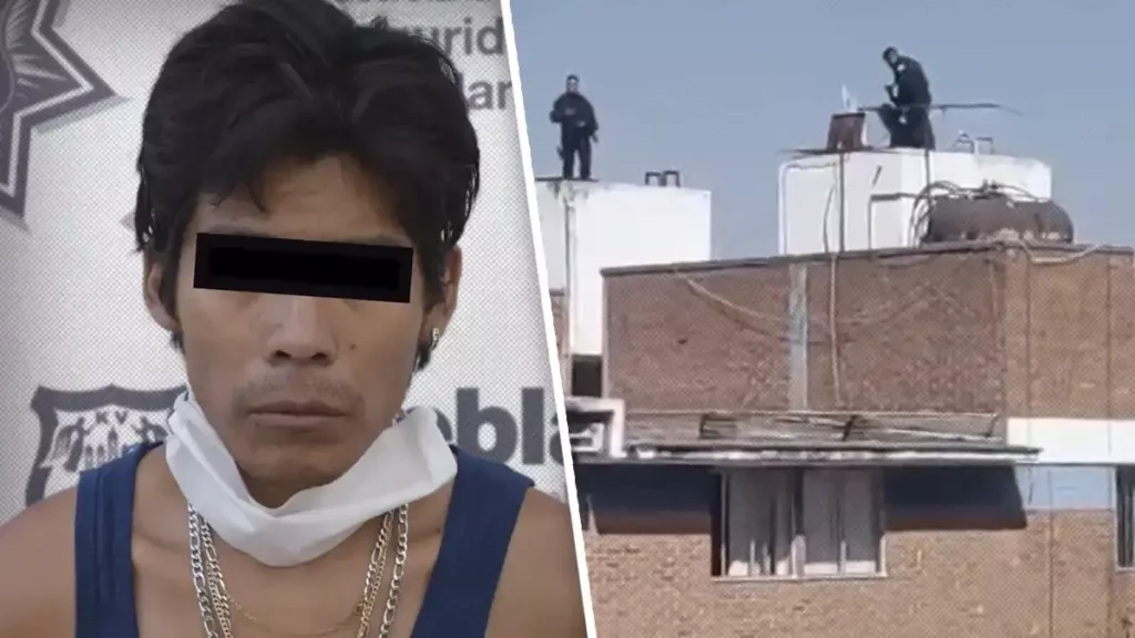 Bandido mojado: Narcomenudista se escondía en tinaco de San Bartolo