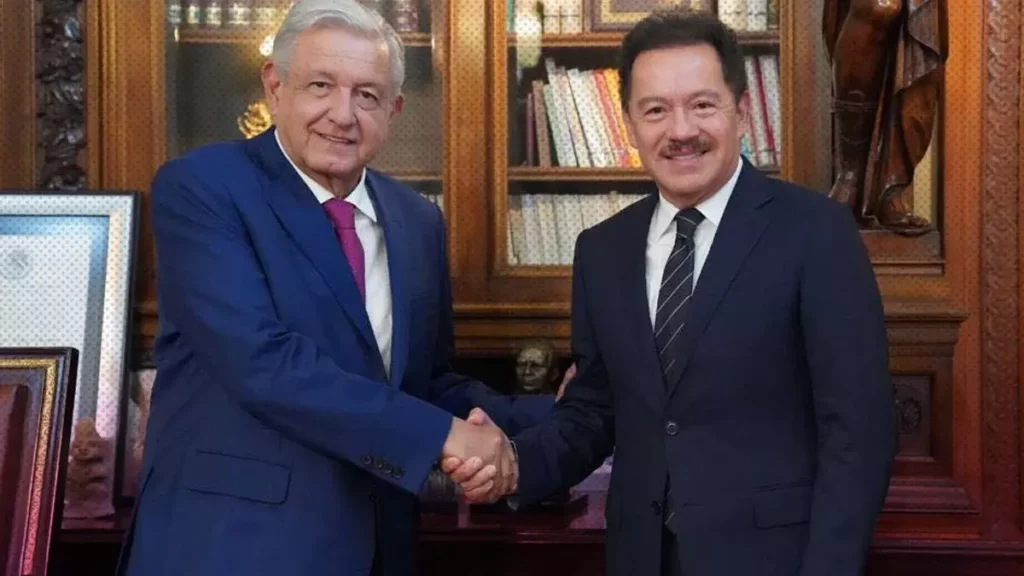 Ignacio Mier se reúne con AMLO para informar sobre el PPEF 2023