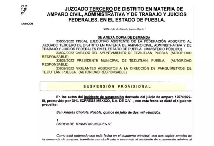 Boletas de infracción de parquímetros de Teziutlán son inconstitucionales