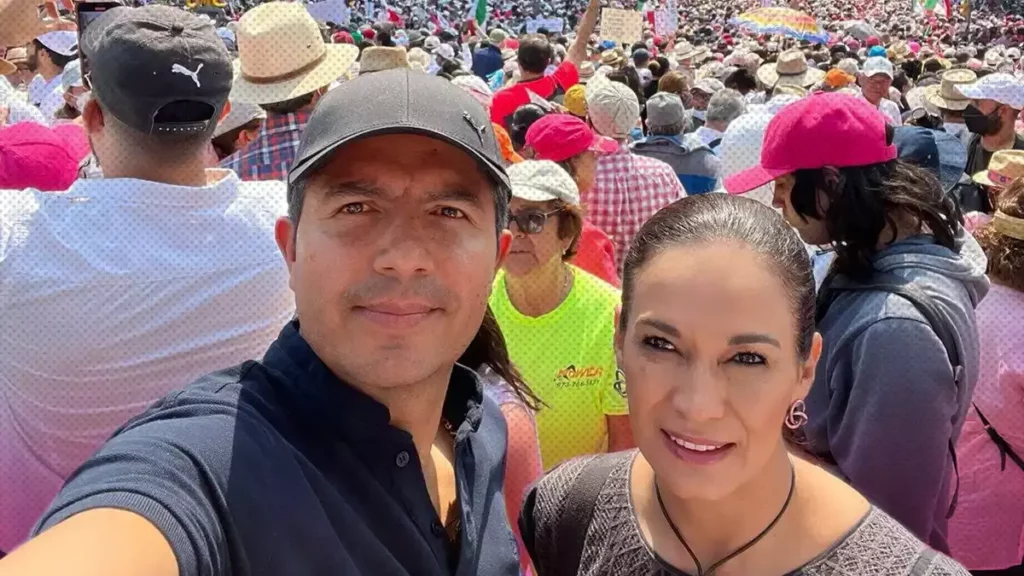 Desde CDMX, Eduardo Rivera se suma a la marcha contra Reforma Electoral