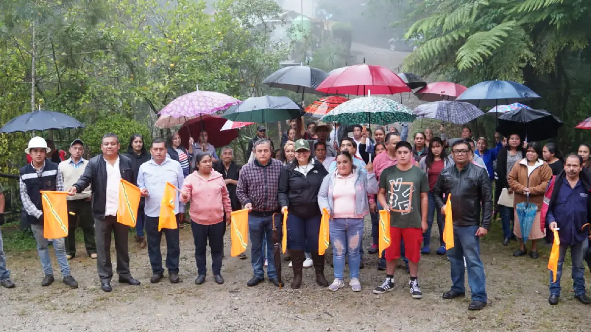 San Antonio Ocopetlatlán sí avanza: inicia Ayuntamiento de Xicotepec obras de red eléctrica