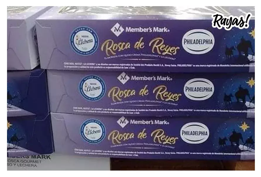 ¡OMG! En Sams Club de México ya venden Roscas de Reyes con muñequitos 