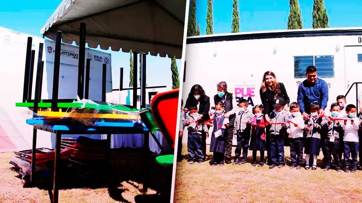 Angélica Alvarado entrega unidad móvil alimentaria en kínder de Tianguizolco