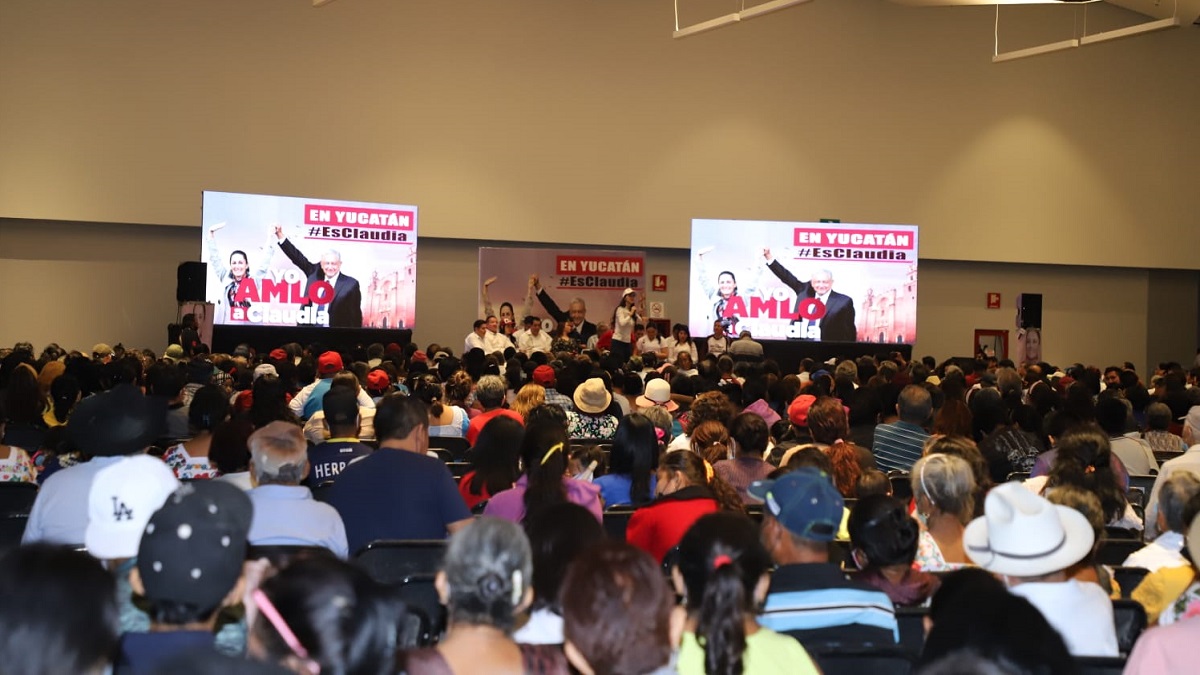 En Yucatán están convencidos que la 4ta transformación debe ser encabezada por Claudia Sheinbaum