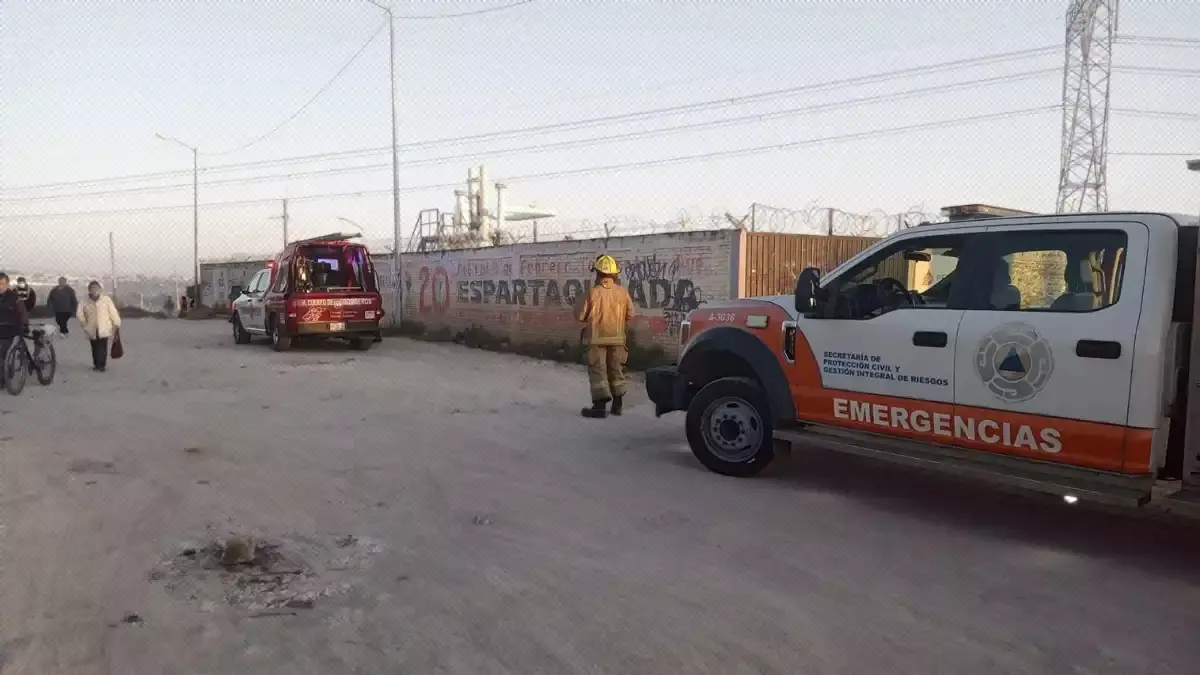 Ladrones provocan fuga de gas natural en la Libertad