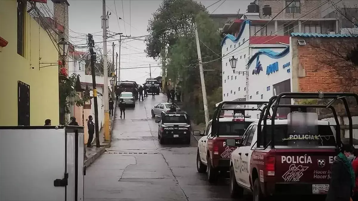 Operativo y cateo desata balacera en el municipio de Zacatlán.