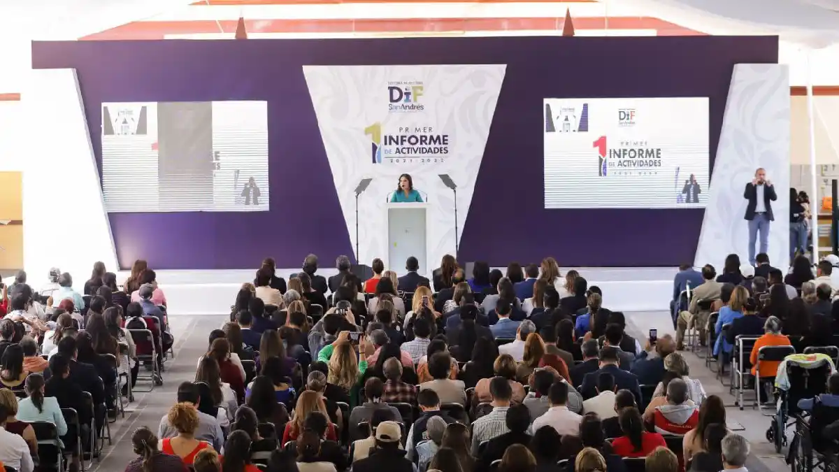 DIF de San Andrés Cholula rinde primer informe de actividades