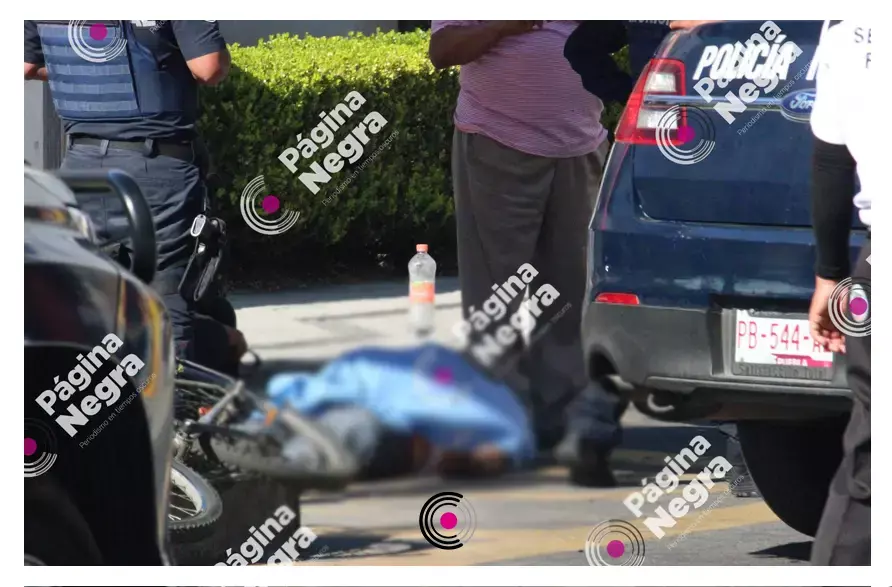 Cuerpo del taquero fallecido