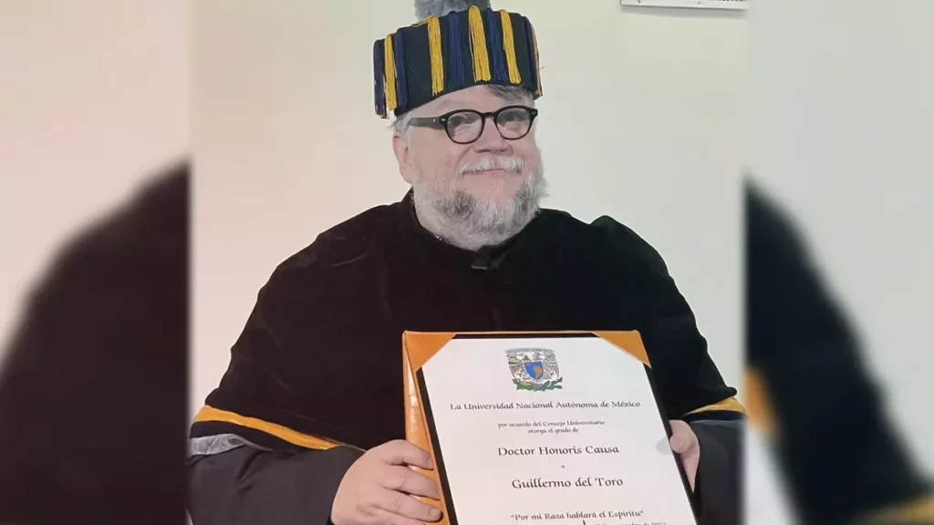 UNAM otorga doctorado Honoris Causa al cineasta Guillermo del Toro