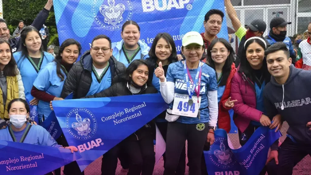 Con gran afluencia se realizó Trail de Bosque de Niebla BUAP 2022