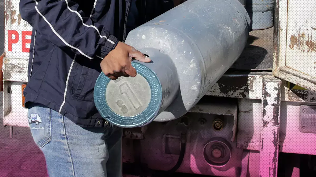 El precio del gas LP en Puebla baja solamente un peso